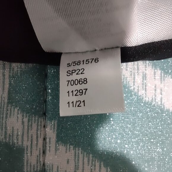 ANN TAYLOR BOLD YELLOW GREEN WATERCOLOR FLORAL PRINT ON BLACK MAXI DRESS SIZE 14 - Picture 12 of 12